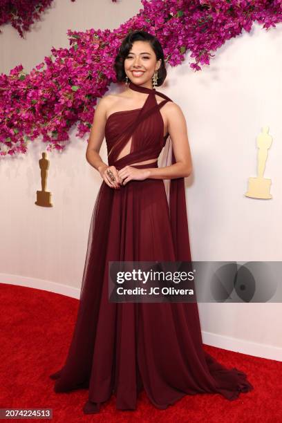 Xochitl Gomez attends the 96th Annual Academy Awards on March 10, 2024 in Hollywood, California.