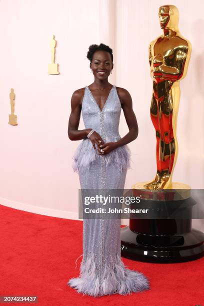 Lupita Nyong'o attends the 96th Annual Academy Awards on March 10, 2024 in Hollywood, California.