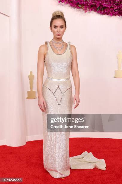 Emily Blunt attends the 96th Annual Academy Awards on March 10, 2024 in Hollywood, California.