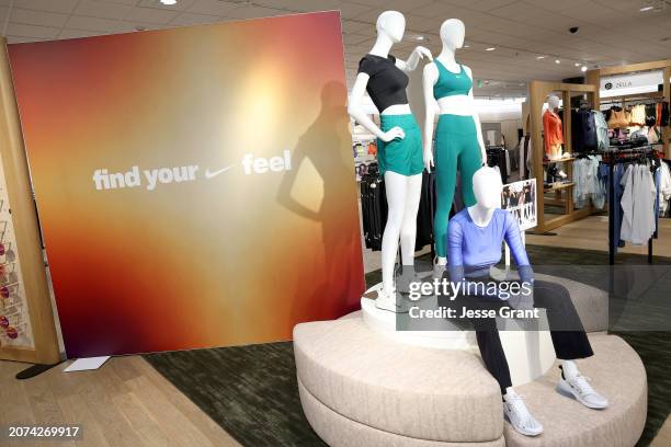 General view of atmosphere during the Nike Movement Proposition at Nordstrom Topanga on March 09, 2024 in Canoga Park, California.