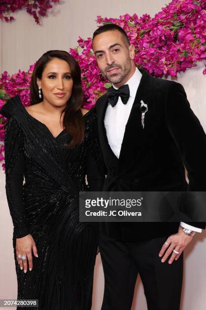 Mohammed Al Turki and Jomana Al-Rashid attend the 96th Annual Academy Awards on March 10, 2024 in Hollywood, California.