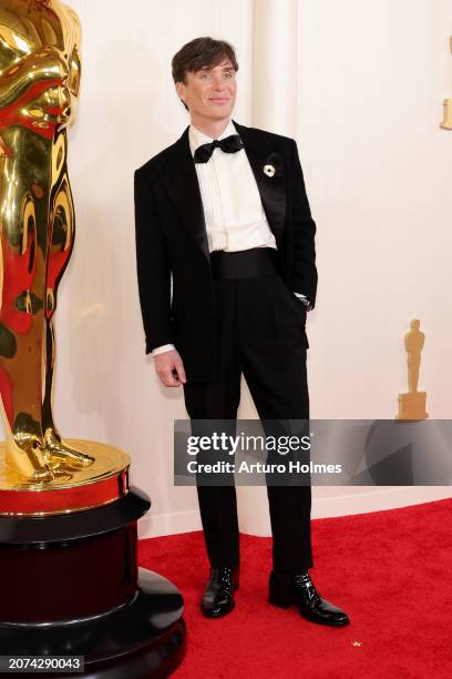 Cillian Murphy attends the 96th Annual Academy Awards on March 10, 2024 in Hollywood, California.