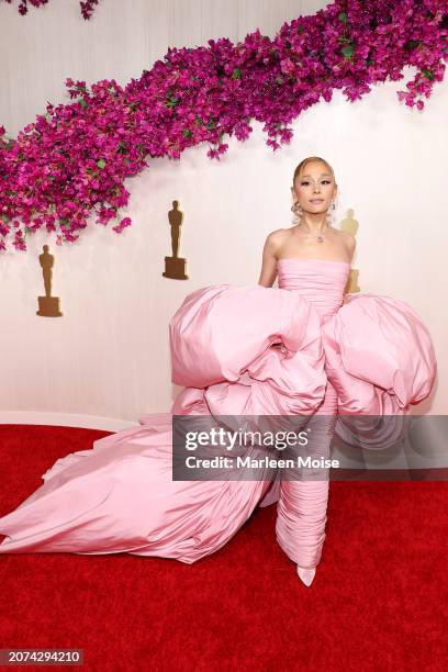 Ariana Grande attends the 96th Annual Academy Awards on March 10, 2024 in Hollywood, California.