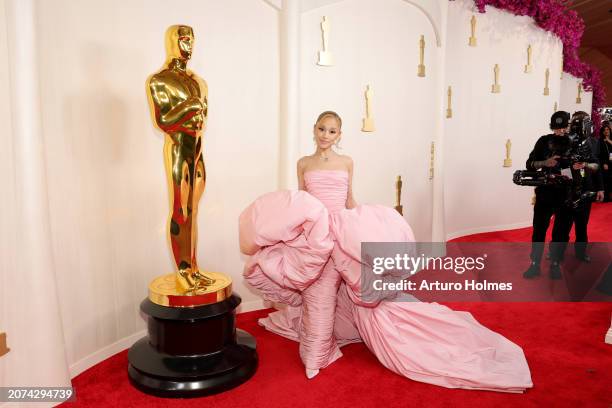 Ariana Grande attends the 96th Annual Academy Awards on March 10, 2024 in Hollywood, California.