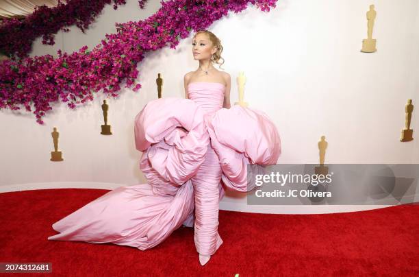 Ariana Grande attends the 96th Annual Academy Awards on March 10, 2024 in Hollywood, California.