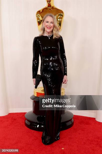 Catherine O'Hara attends the 96th Annual Academy Awards on March 10, 2024 in Hollywood, California.