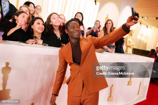 David Oyelowo attends the 96th Annual Academy Awards on March 10, 2024 in Hollywood, California.