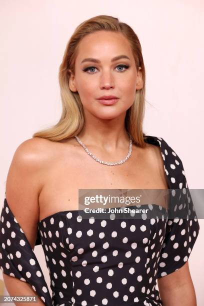 Jennifer Lawrence attends the 96th Annual Academy Awards on March 10, 2024 in Hollywood, California.