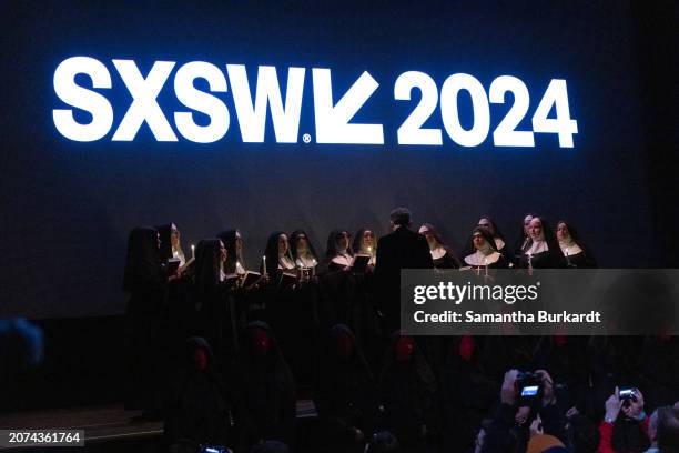 Atmosphere at the premiere of "Immaculate" as part of SXSW 2024 Conference and Festivals held at the Paramount Theatre on March 12, 2024 in Austin,...