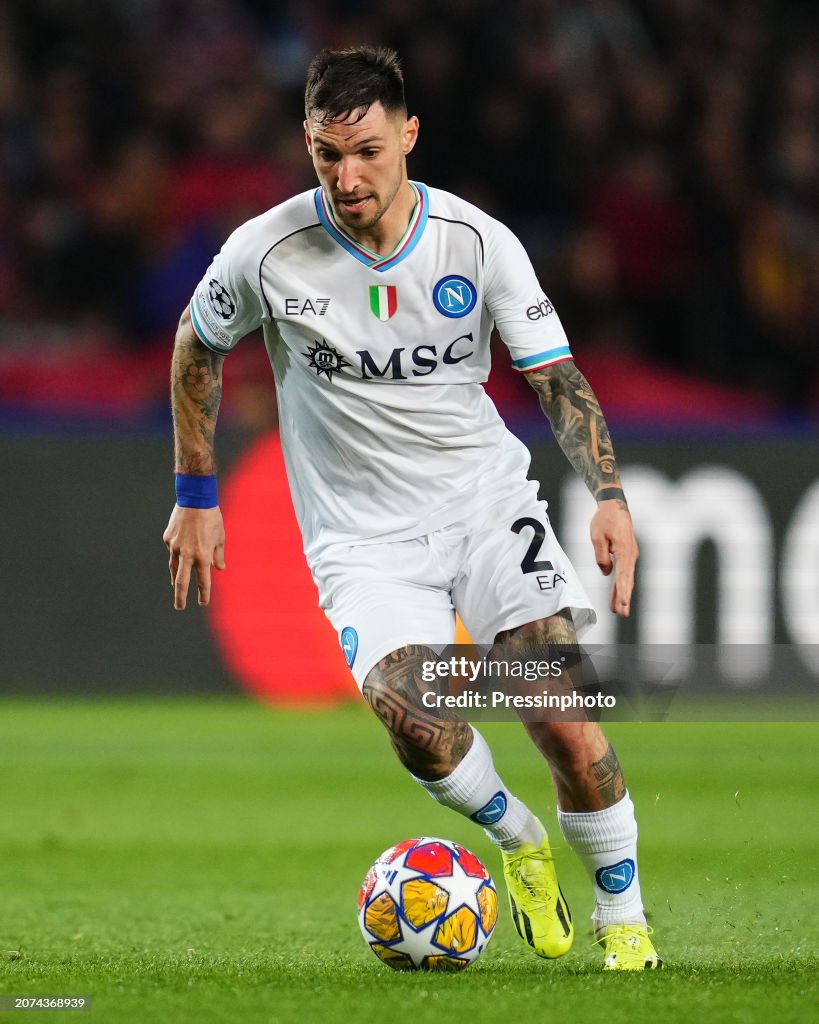 Politano Matteo Politano of SSC Napoliduring the UEFA Champions League match ...
