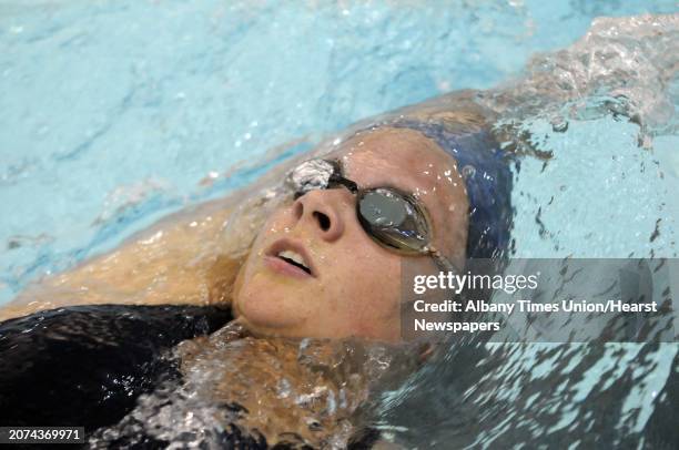 Kathryn Rowe of Glenville,is one of six local swimmers that will be competing at the Olympic trials next week in Omaha, Nebraska, as she trains in...