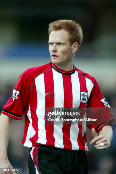 February 28: Michael Svensson of Southampton in action during the Premier League match between Blackburn Rovers and Southampton at Ewood Park on...