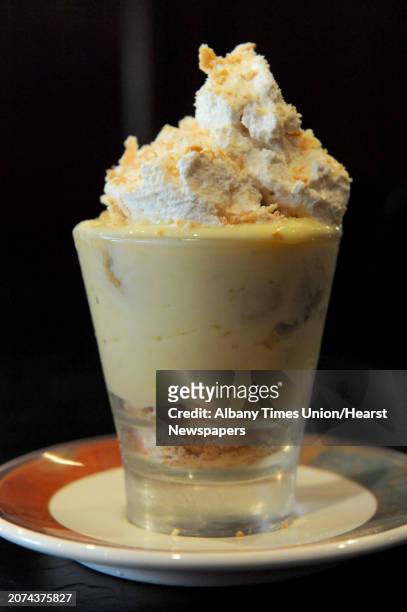 The banana pudding trifle at Memphis Hustle on Thursday Dec. 12, 2013 in Coxsackie, N.Y.