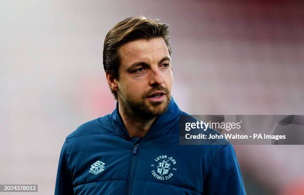 Luton Town goalkeeper Tim Krul ahead of the Premier League match at the Vitality Stadium, Bournemouth. Picture date: Wednesday March 13, 2024.