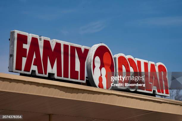 Family Dollar Stores Inc. Store in Hyattsville, Maryland, US, on Wednesday, March 13, 2024. Dollar Tree Inc. Expects to close about 600 Family Dollar...