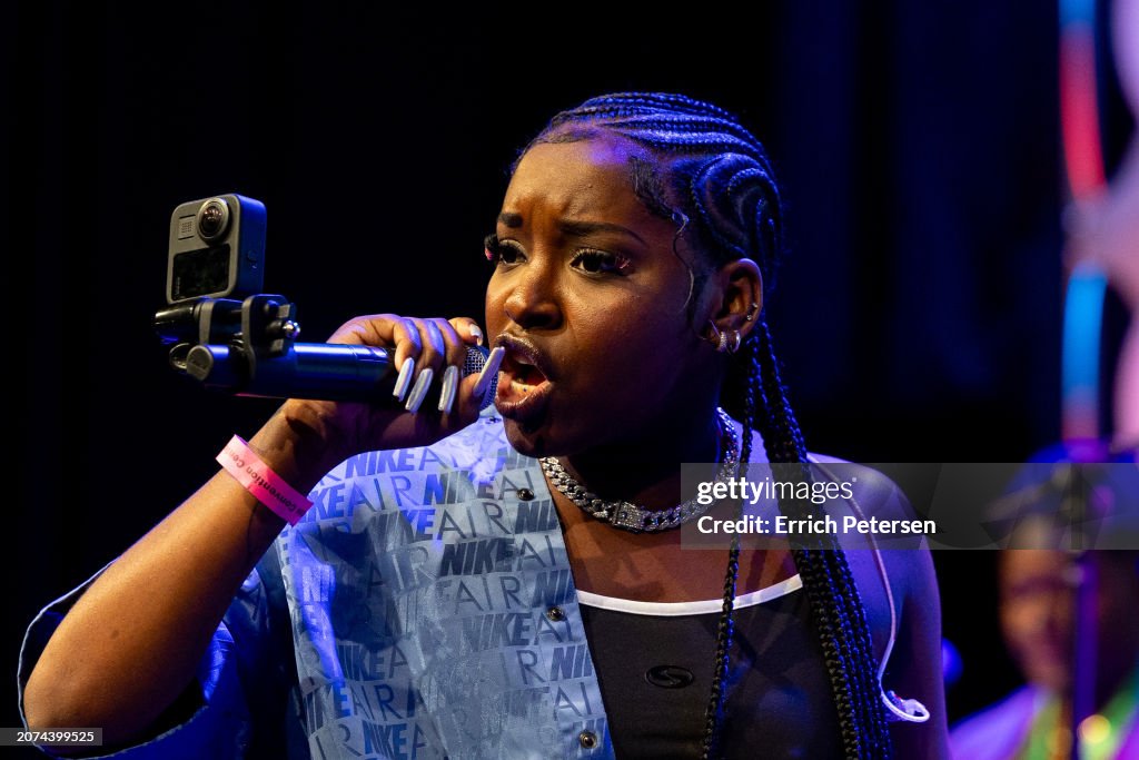 J Noa Rapper J Noa at KEXP's El Sonido as part of SXSW 2024 Conference and ...