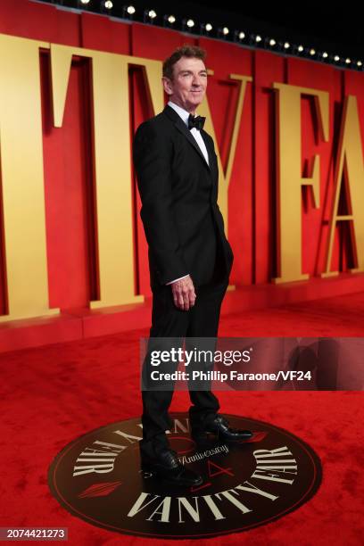 Michael Patrick King attends the 2024 Vanity Fair Oscar Party Hosted By Radhika Jones at Wallis Annenberg Center for the Performing Arts on March 10,...