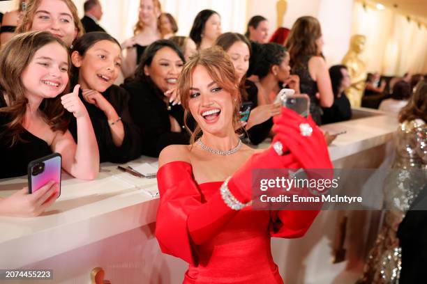 Haley Kalil attends the 96th Annual Academy Awards on March 10, 2024 in Hollywood, California.