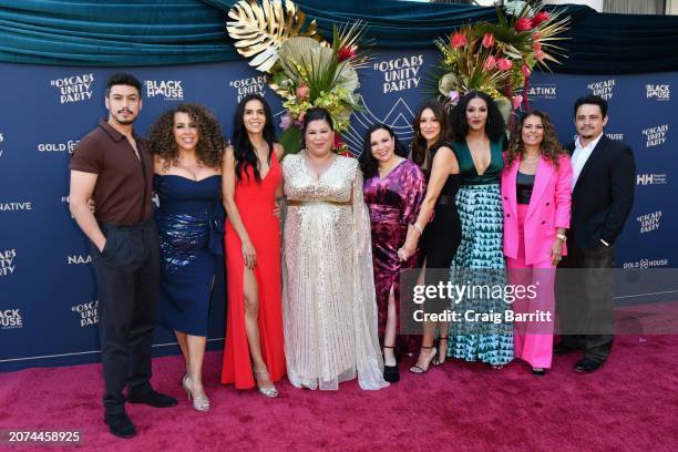 Julio Macias, Diana Maria Riva, Elsa Marie Collins, Mónica Ramírez, Gloria Calderón Kellett, Angelique Cabral, Sarah Jones, Lisa Vidal and Jesse...