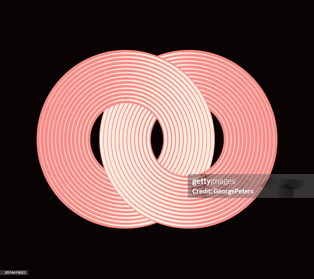 Interlocking Circles High-Res Vector Graphic - Getty Images