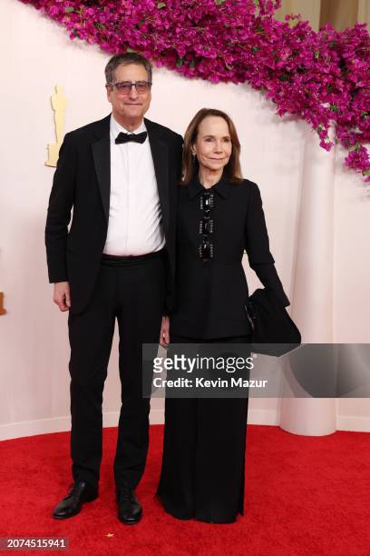 Tom Rothman, Chairman, Sony Pictures Entertainment and Jessica Harper attend the 96th Annual Academy Awards on March 10, 2024 in Hollywood,...