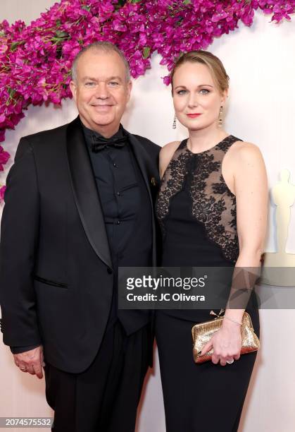 Neil Corbould and Maria Corbould attend the 96th Annual Academy Awards on March 10, 2024 in Hollywood, California.