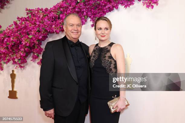 Neil Corbould and Maria Corbould attend the 96th Annual Academy Awards on March 10, 2024 in Hollywood, California.