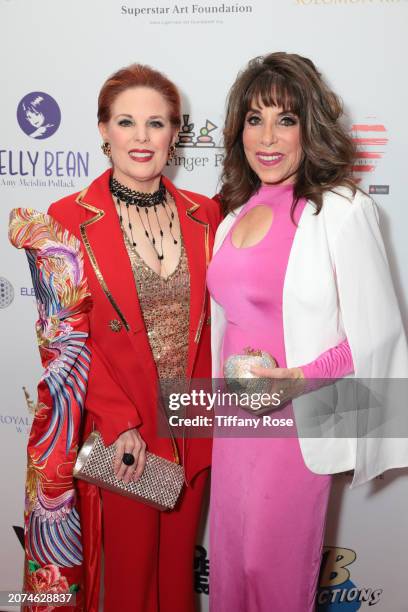 Kat Kramer Kate Linder attend Luxury Gala 2024, screening The Oscars by Samira's Network on March 10, 2024 in Universal City, California.