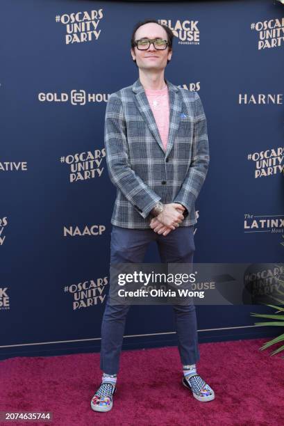 Joey Clift attends The Latinx House Hosts Oscar Night Viewing Party In Celebration Of Historic BIPOC Nominations And Achievements at NeueHouse...