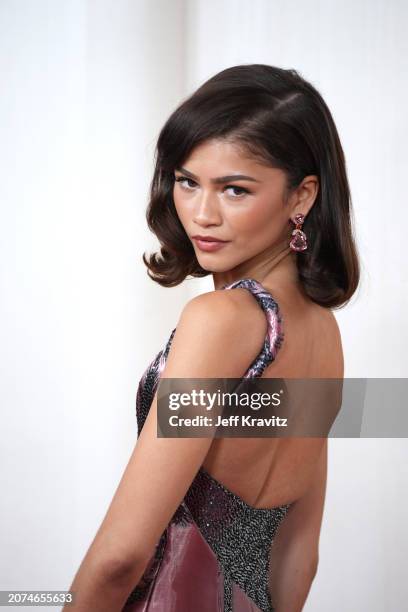 Zendaya attends the 96th Annual Academy Awards at Dolby Theatre on March 10, 2024 in Hollywood, California.