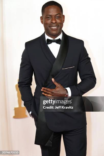 Sterling K. Brown attends the 96th Annual Academy Awards at Dolby Theatre on March 10, 2024 in Hollywood, California.