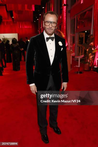 Tom Ford attends the 2024 Vanity Fair Oscar Party Hosted By Radhika Jones at Wallis Annenberg Center for the Performing Arts on March 10, 2024 in...