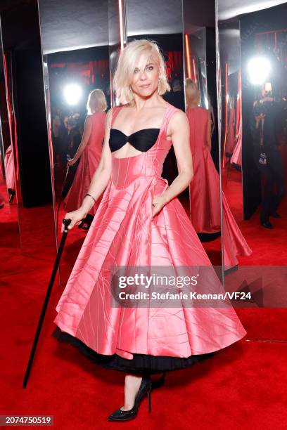 Selma Blair attends the 2024 Vanity Fair Oscar Party Hosted By Radhika Jones at Wallis Annenberg Center for the Performing Arts on March 10, 2024 in...