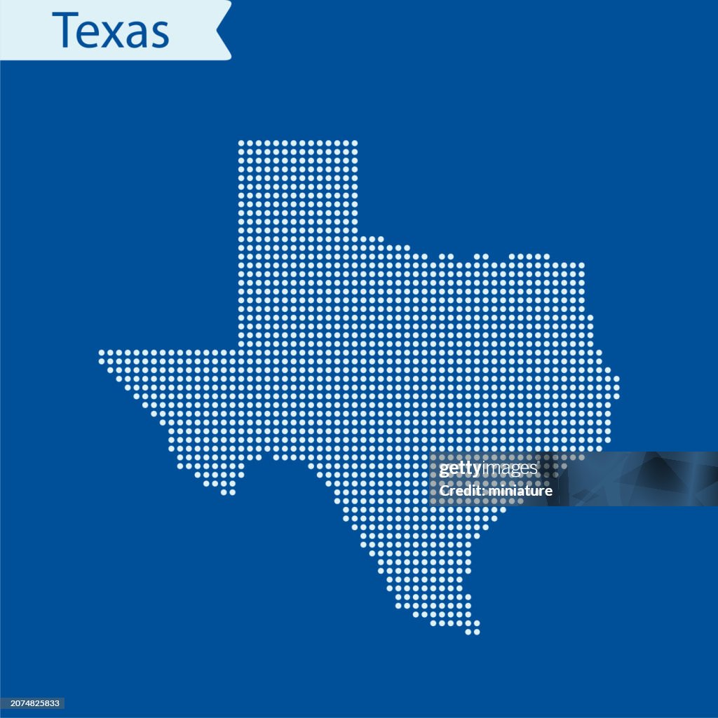 Rectangular Texas Map Texas Map High-Res Vector Graphic - Getty Images