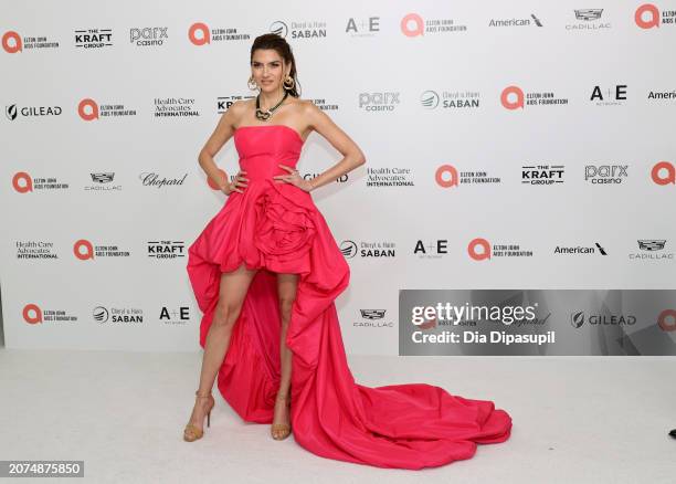 Blanca Blanco attends the Elton John AIDS Foundation's 32nd Annual Academy Awards Viewing Party on March 10, 2024 in West Hollywood, California.