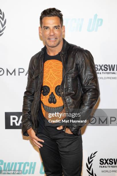 Cristian de la Fuente attends the after party for the "Switch Up" premiere during the 2024 SXSW Conference and Festival at Troublemaker Studios on...