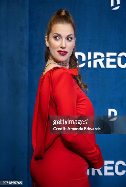 Comedian Natalie Friedman attends the DIRECTV Streaming With The Stars Hosted by Rob Lowe event at Spago on March 10, 2024 in Beverly Hills,...