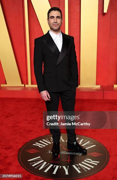 Brett Goldstein attends the 2024 Vanity Fair Oscar Party Hosted By Radhika Jones at Wallis Annenberg Center for the Performing Arts on March 10, 2024...