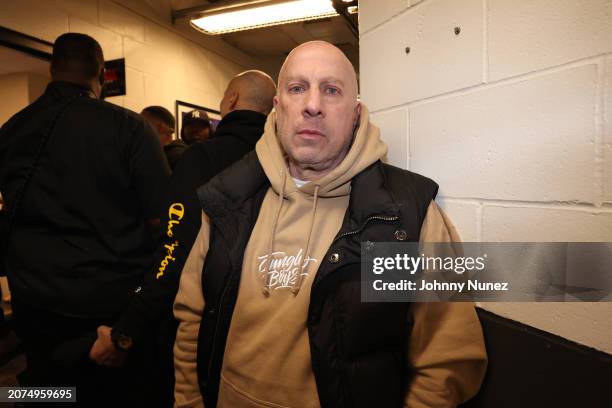 Steve Lobel attends the Love Hard Tour With Keyshia Cole, Trey Songz, Jaheim & K. Michelle at Barclays Center on March 10, 2024 in New York City.