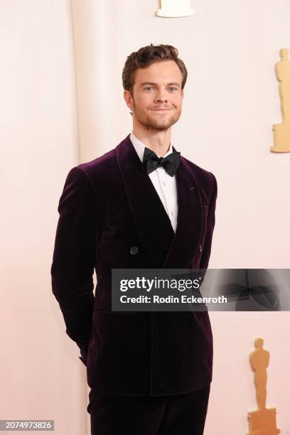 Jack Quaid attends the 96th Annual Academy Awards on March 10, 2024 in Hollywood, California.