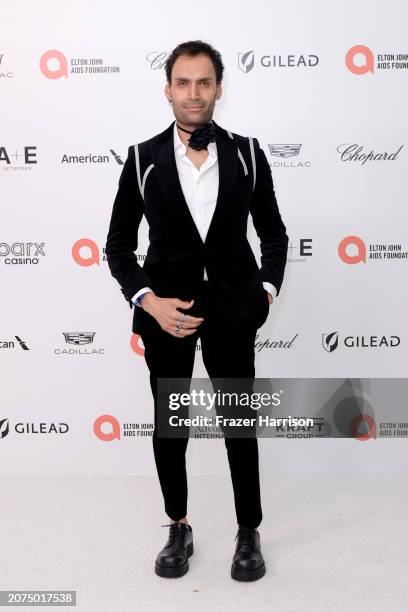 Jeetendr Sehdev attends the Elton John AIDS Foundation's 32nd Annual Academy Awards Viewing Party on March 10, 2024 in West Hollywood, California.