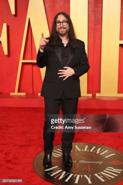 Sean Lennon attends the 2024 Vanity Fair Oscar Party Hosted By Radhika Jones at Wallis Annenberg Center for the Performing Arts on March 10, 2024 in...