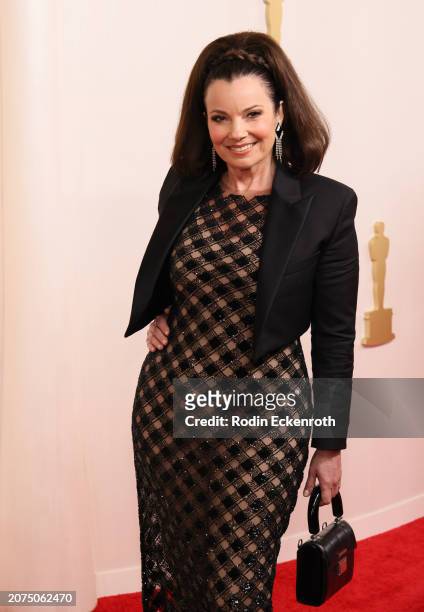 Fran Drescher attends the 96th Annual Academy Awards on March 10, 2024 in Hollywood, California.