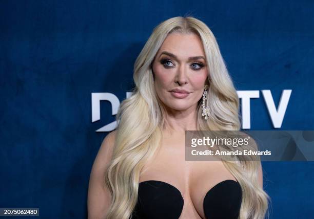 Singer Erika Jayne attends the DIRECTV Streaming With The Stars Hosted by Rob Lowe event at Spago on March 10, 2024 in Beverly Hills, California.