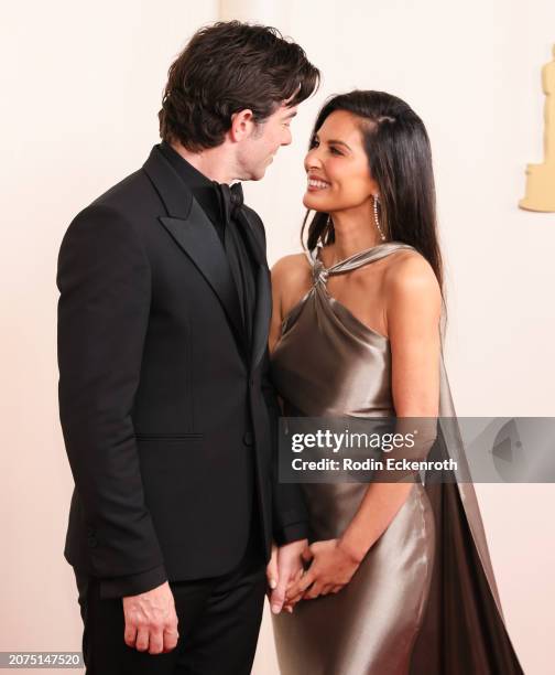 John Mulaney and Olivia Munn attend the 96th Annual Academy Awards on March 10, 2024 in Hollywood, California.