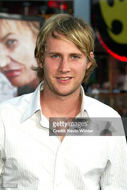 Actor Derek Richardson arrives at the premiere of "Dumb and Dumberer: When Harry Met LLoyd" at the Loews Universal City on June 11, 2003 in Los...