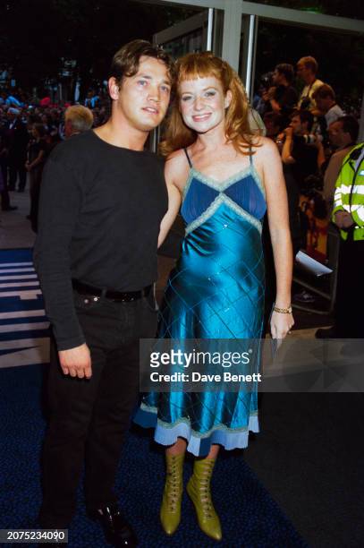 English actors Sid Owen and Patsy Palmer attend the UK Premiere of Barry Sonnenfeld's 'Wild Wild West' at the Odeon Leicester Square cinema, London,...