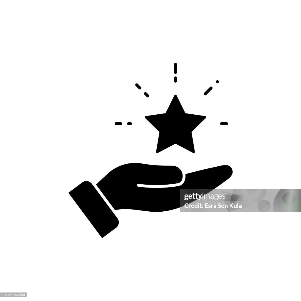 Favorites Solid Icon Design. Suitable for Infographics, Web Pages, Mobile Apps, UI, UX, and GUI design.