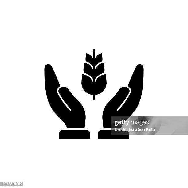 natural condition solid icon design. suitable for infographics, web pages, mobile apps, ui, ux, and gui design. - baking ingredients white background stock illustrations
