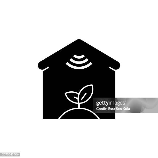 greenhouse farming solid icon design. suitable for infographics, web pages, mobile apps, ui, ux, and gui design. - lettuce growing stock illustrations